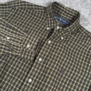 Ralph Lauren Shirt Men's L Multi Color Button Down Up Classic‎ Fit Long Sleeve